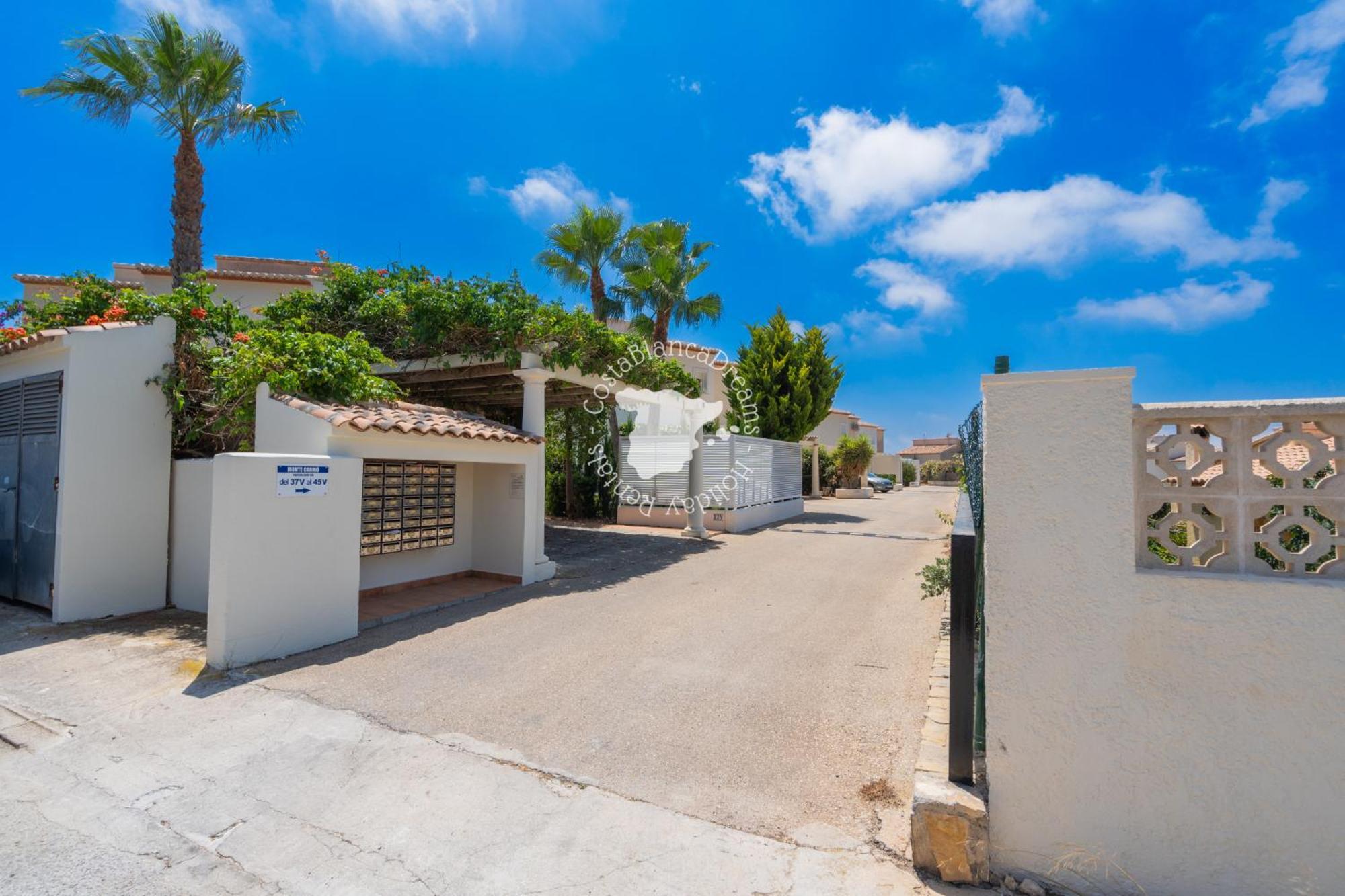 Costablancadreams Casa Alis In Calpe Villa Casas de Torrat Eksteriør billede